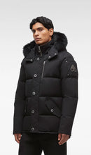 Load image into Gallery viewer, Mens 3Q Puffer Black Fur Jacket
